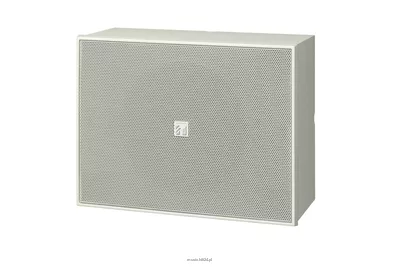TOA BS-678 Głośnik naścienny 6W, wykonany ze sklejki; efektywność 94 dB SPL; pasmo przenoszenia 150Hz - 20kHz, biały