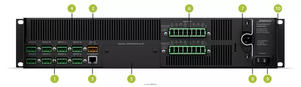 BOSE PowerMatch PM8250N Konfigurowalny wzmacniacz mocy (wersja sieciowa) - 14