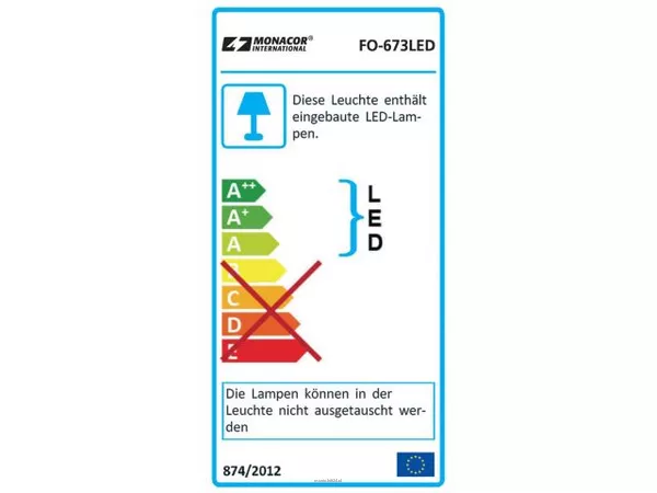 Monacor FO-673LED - 2