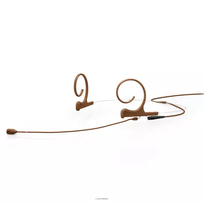 DPA 4288-DC-F-C00-LH - 4288 CORE Directional Flex Headset Mic, 120 mm Boom, Brown, MicroDot