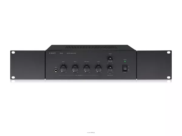 Biamp MA65 Kompaktowy wzmacniacz miksujący 65W/100V, możliwość pracy 70V oraz 8Ω mono - 2