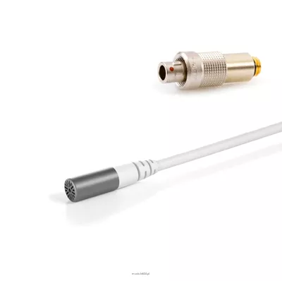 DPA 6061-OC-U-W03 - 6061 CORE Omni Submini Mic, Loud SPL, White, 3 pin LEMO