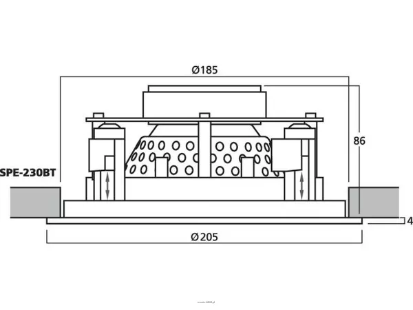 Monacor SPE-230BT - 3