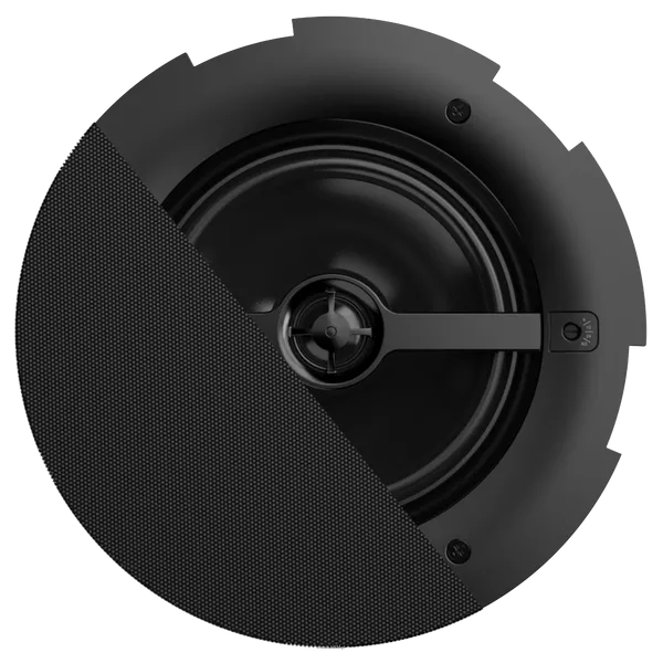 AUDAC CALI 660  Safelatch 2-way 6.5 ceiling speaker with Twist-Fix grill White - 60W – 8Ω, 100V – 60W, 30W, 15W - 6
