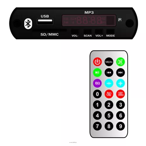 LDM PSS-MAXI-110  Z akumulatorem Li-ion 9Ah Wbudowany moduł BTC (odtwarzacz Mp3 / odbiornik Bluetooth) - 4