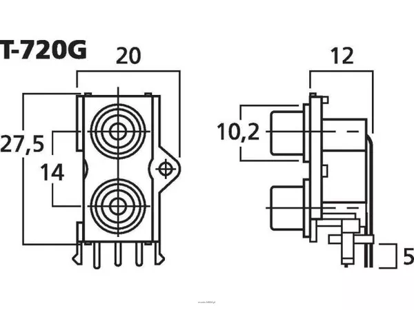 Monacor T-720G - 2