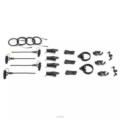 DPA KIT-4099-DC-4R-C - 4099 CORE Rock Touring Kit, 4 Mics and accessories, Extreme SPL, Cardboard...