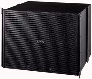TOA SR-A18B 18-calowy subwoofer o mocy 720W; efektywność 95 dB SPL; pasmo przenoszenia od 40 Hz do 400 Hz