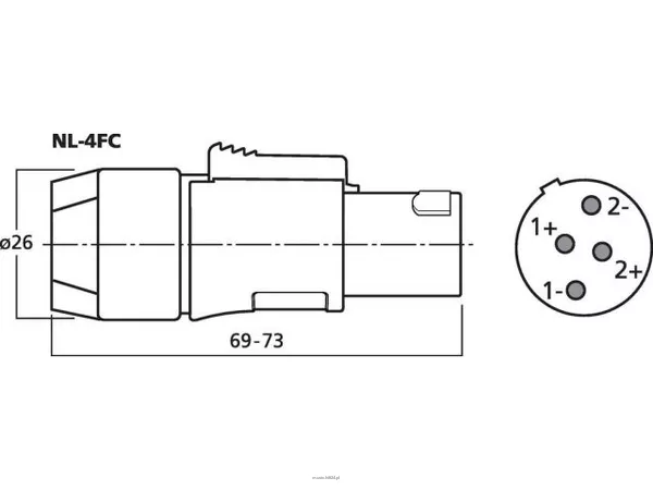Monacor NL-4FC - 2