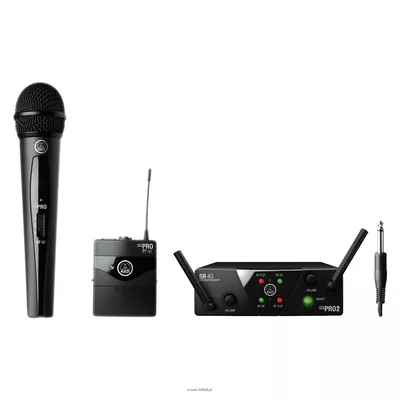 AKG WMS40 Mini2 Mix Set BD ISM2/3 EU/US/UK - Mikrofonowy zestaw bezprzewodowy