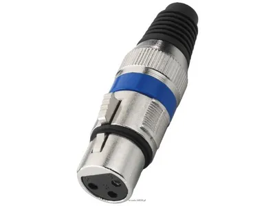 Monacor XLR-207J/BL