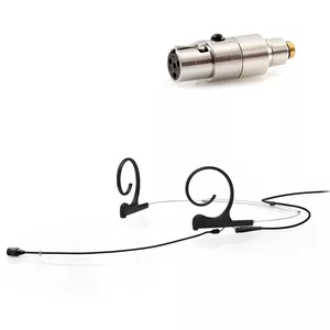 DPA 4266-OC-F-B10-LH - 4266 CORE Omni Flex Headset Mic, 110 mm Boom, Black, TA4F Mini-XLR