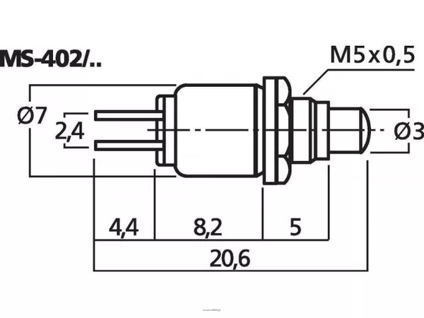 Monacor MS-402/SW - 2