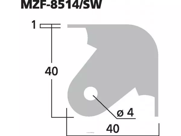Monacor MZF-8514/SW - 2