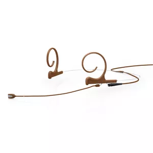 DPA 4166-OC-F-C00-MH - 4166 CORE Omni Flex Headset Mic, 90 mm Boom, Brown, MicroDot