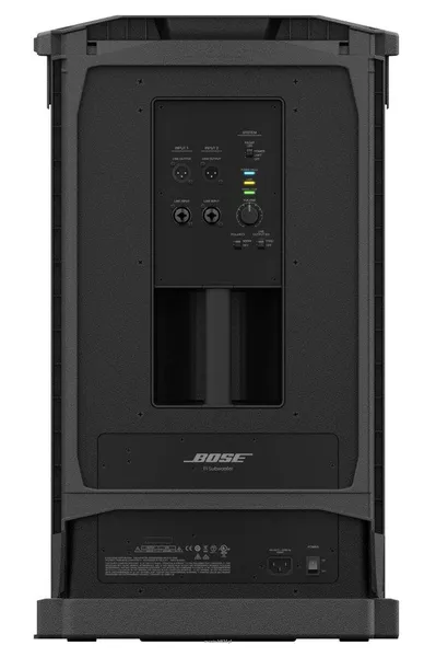 Bose F1 Dzięki mocy 1000 W, subwoofer Bose F1 oferuje wydajność dużej konstrukcji basowej w znacznie bardziej kompaktowej formie – łatwiejszej do przenoszenia i mieszczącej się w samochodzie - 5