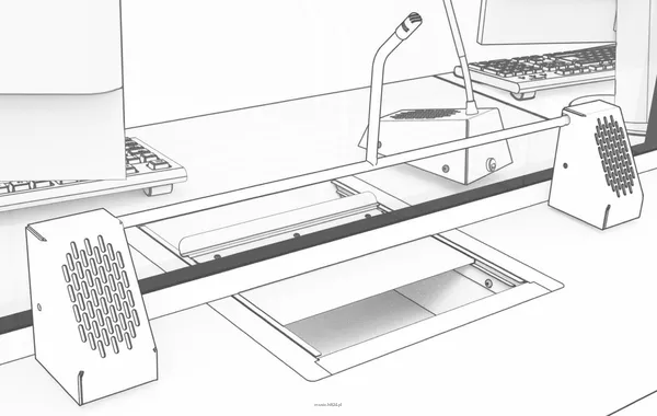 Contacta STS-K001L-B Zestaw interkomowy typu Bridge - 3