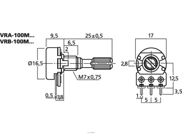 Monacor VRA-100M1 - 2