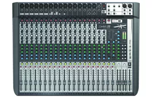 Soundcraft Signature 22MTK - Analogowa konsoleta mikserska, USB 24 in x 22 out