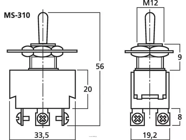 Monacor MS-310 - 2