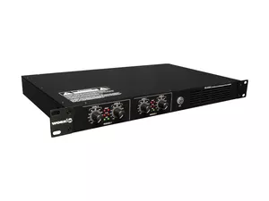 WORK PA 4150 L CYFROWY wzmacniacz 4 KANAŁOWY wysokiej mocy / wbudowane DSP / moc: 4 x 150 W RMS przy 100 V / wysokość 1 U / waga: 4,7 kg