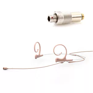 DPA 4266-OC-F-F03-LH - 4266 CORE Omni Flex Headset Mic, 110 mm Boom, Beige, 3-pin LEMO