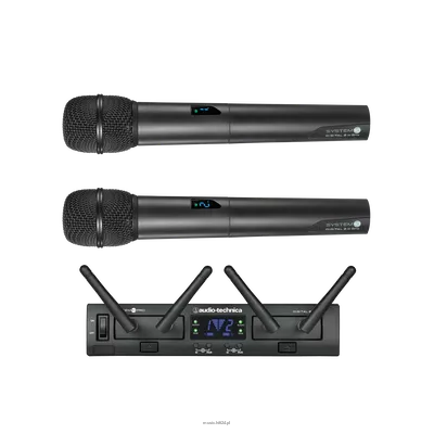Audio-technica ATW-1322 podwójny system z mikrofonem do ręki