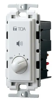 TOA AT-603AP Regulator naścienny 60W, 5-stopniowy; z priorytetem (system 3-żyłowy)