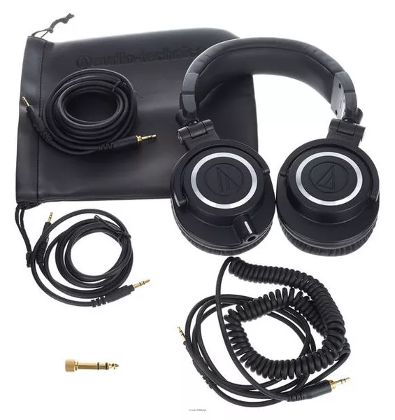 Audio-Technica ATH-M50x Profesjonalne monitorowe słuchawki studyjne - 3