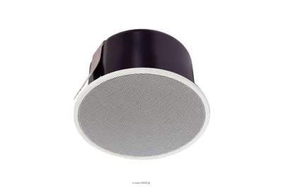 TOA PC-1860BS Głośnik sufitowy 6W; efektywność 95 dB SPL, pasmo przenoszenia 170Hz - 20kHz; złącze ceramiczne; biały; certyfikat EN54-24