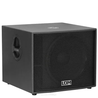 LDM BassBox18P 1000W Profesjonalny subbas z wbudowanym wzmacniaczem mocy firmy PASCAL 