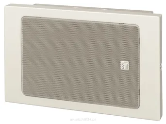 TOA BS-680F Głośnik naścienny 6W w solidnej metalowej obudowie; efektywność 94 dB SPL; pasmo przenoszenia 150Hz - 20kHz, biały