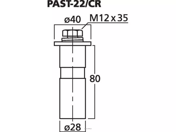 Monacor PAST-22/CR - 2