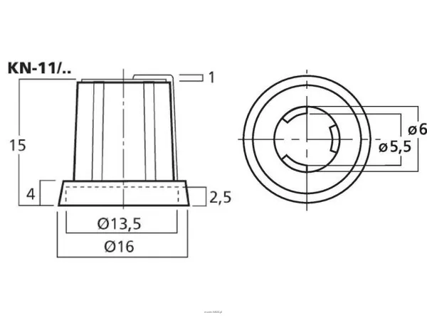 Monacor KN-11/GR - 2