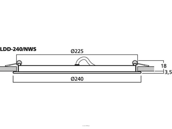 Monacor LDD-240/NWS - 4