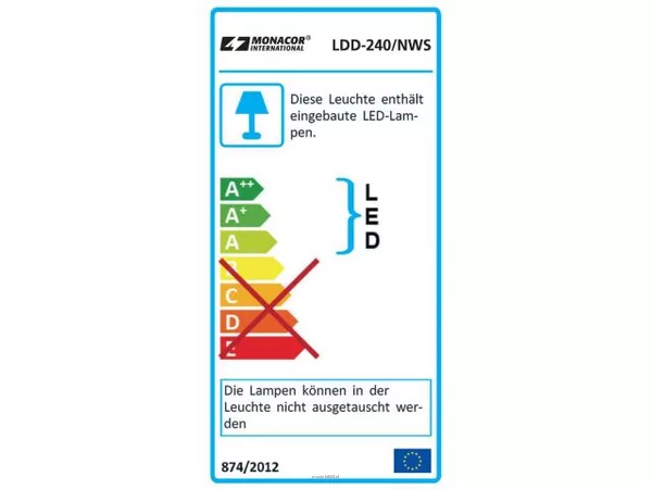 Monacor LDD-240/NWS - 5