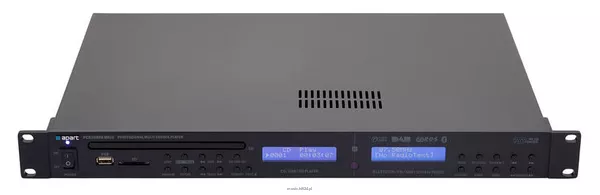 Biamp PCR3000RMKIII Uniwersalny odtwarzacz, DVDaudio/CD/MP3 , napęd CD/DVD audio, czytnik kart SD i 2x złącze USB, wbudowany tuner DAB/FM - 3