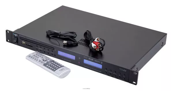 Biamp PCR3000RMKIII Uniwersalny odtwarzacz, DVDaudio/CD/MP3 , napęd CD/DVD audio, czytnik kart SD i 2x złącze USB, wbudowany tuner DAB/FM - 8