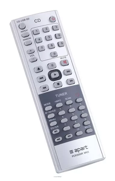 Biamp PCR3000RMKIII Uniwersalny odtwarzacz, DVDaudio/CD/MP3 , napęd CD/DVD audio, czytnik kart SD i 2x złącze USB, wbudowany tuner DAB/FM - 12