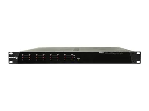 WORK PA 8150 CYFROWY wzmacniacz 8 KANAŁOWY wysokiej mocy / wbudowane DSP - zwrotnica / moc: 8 x 150 W RMS – 4 OHM / moc; 8 x 80 W RMS – 8 OHM / wysokość 1 U / waga: 6,5 kg