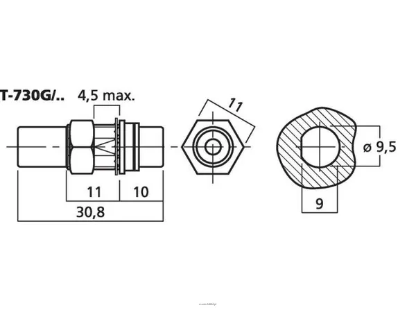 Monacor T-730G/SW - 2