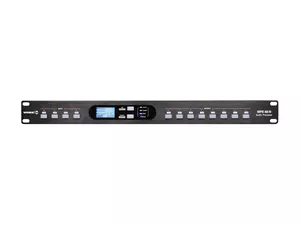 WORK WPE 48 N Cyfrowa pasywna matryca 4 x 8 z procesorem DSP – 4 wejścia liniowe x 8 wyjść liniowych – sterowanie po LAN / ETHERNET – WYSOKIEJ KLASY PROCESOR DSP