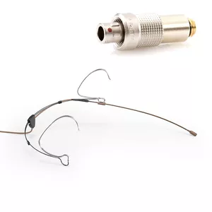 DPA 6066-OC-R-C03 - 6066 CORE Omni Headset Mic, Brown, 3 pin LEMO