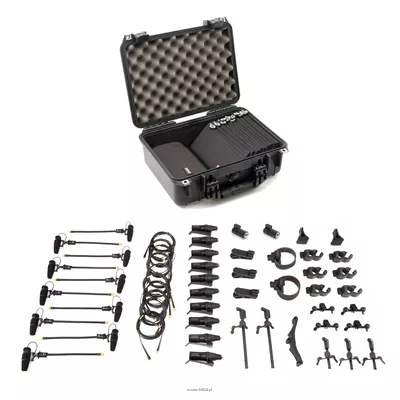 DPA KIT-4099-DC-10R - 4099 CORE Rock Touring Kit, 10 Mics and accessories, Extreme SPL