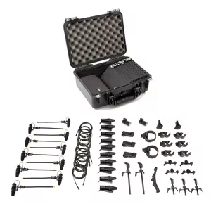 DPA KIT-4099-DC-10R - 4099 CORE Rock Touring Kit, 10 Mics and accessories, Extreme SPL