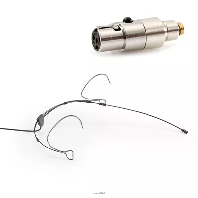 DPA 6066-OC-R-B10 - 6066 CORE Omni Headset Mic, Black, TA4F Mini-XLR