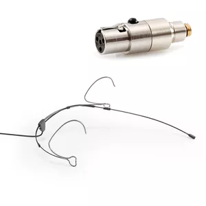 DPA 6066-OC-R-B10 - 6066 CORE Omni Headset Mic, Black, TA4F Mini-XLR