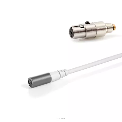 DPA 6061-OC-U-W10 - 6061 CORE Omni Submini Mic, Loud SPL, White, TA4F Mini-XLR
