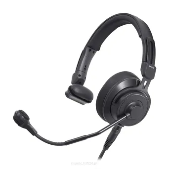 Audio-technica BPHS2S-UT jednouszny zestaw słuchawkowy z mikrofonem dynamicznym (XLR + 6,3mm), bez końcówki kablowej