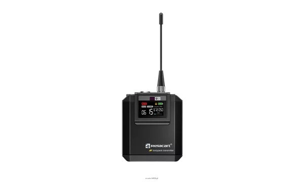 Relacart UR-290 Dwukanałowy bezprzewodowy system mikrofonowy True Diversity ( 1 szt UH-280  bezprzewodowy mikrofon doręczny 1 szt UT-280  nadajnik typu bodypack, ładowarka ) - 5